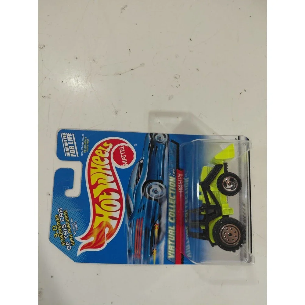 NIP Hot Wheels Virtual Collection 1:64 Die Cast Tractor w/ Front End loader